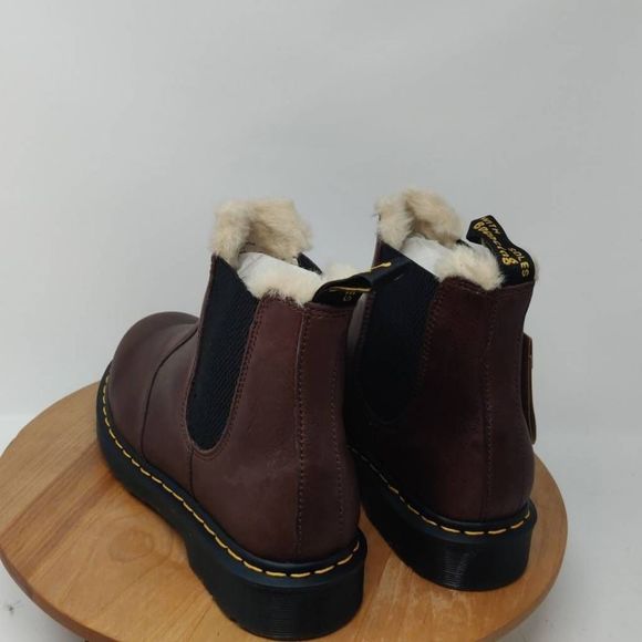 Dr. Martens 2976 Alyson Ankle Chelsea Boots- Mens- Size 10- Women\'s 11- Brown main image 4